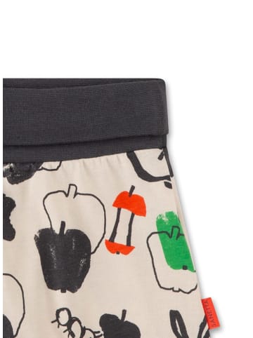 Sanetta Kidswear Szorty w kolorze kremowym ze wzorem