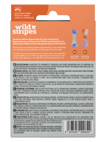 Wild Stripes Plastry (4 x 12 szt.) "Wild Stripes Nose Patches Sunset" na nos