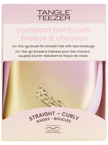 Tangle Teezer Compacte haarborstel "Styler" paars/geel/goudkleurig