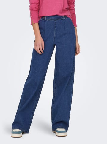 JDY Spijkerbroek "Geggo" - regular fit - donkerblauw