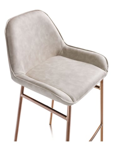 TFT Home Hocker "Montgomery" w kolorze beżowym - 49,5 x 105 x 41 cm