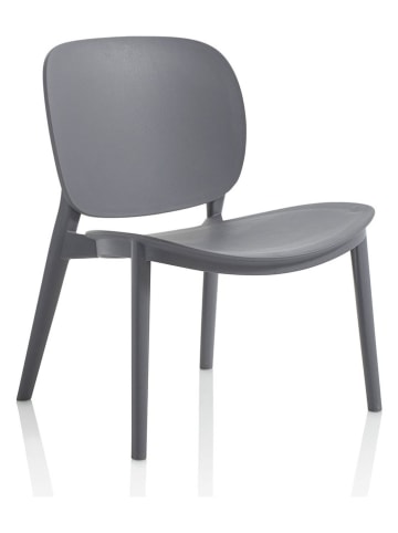 TFT Home Stoel "Mahon" grijs - (B)58 x (H)71 x (D)48,5 cm