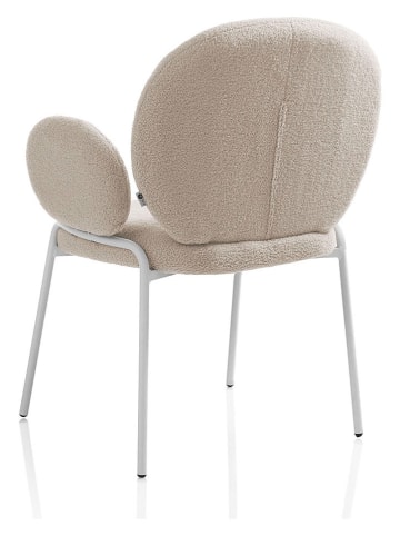 TFT Home Sessel "Pei" in Beige - (B)66 x (H)92 x (T)55 cm