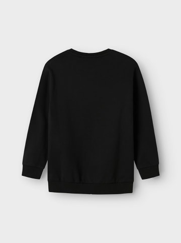 name it Sweatshirt "Barria" in Schwarz/ Pink