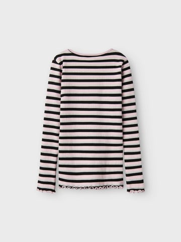 name it Longsleeve "Balisa" in Rosa/ Dunkelblau