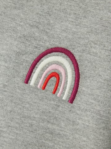 name it Bluza "Biliva" w kolorze szarym ze wzorem