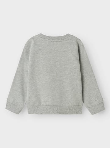 name it Bluza "Biliva" w kolorze szarym ze wzorem
