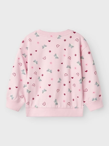 name it Sweatshirt "Biliva" in Rosa/ Bunt