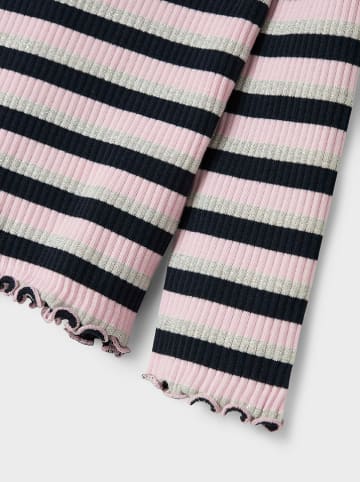 name it Longsleeve "Balisa" in Rosa/ Dunkelblau