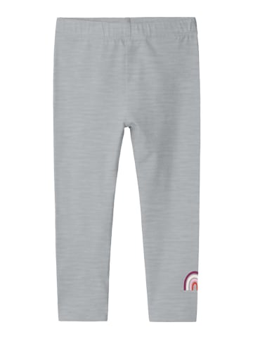 name it 2-delige set: leggings "Biline" grijs/donkerblauw