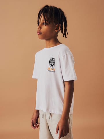 name it Shirt "Bennibo" wit/zwart