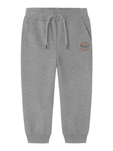 name it Sweatbroek "Bertillo" grijs