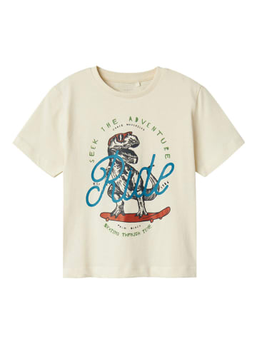 name it Shirt "Bennibo" crème/meerkleurig