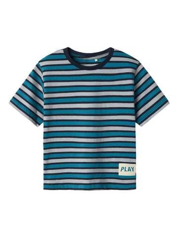 name it Shirt "Belando" in Blau/ Grau