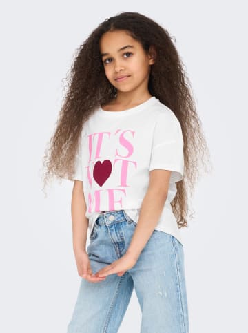 KIDS ONLY Shirt in Weiß