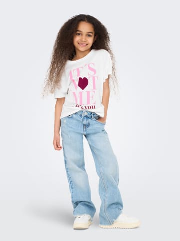 KIDS ONLY Shirt in Weiß