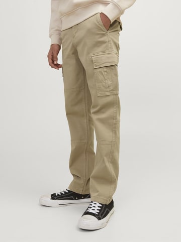 JACK & JONES Junior Cargohose "Kane" in Beige