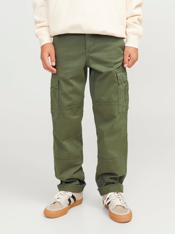 JACK & JONES Junior Bojówki "Kane" w kolorze khaki