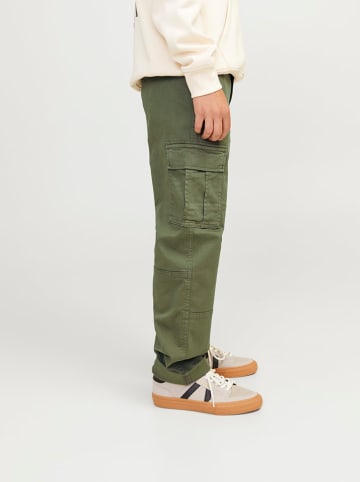 JACK & JONES Junior Cargobroek "Kane" kaki