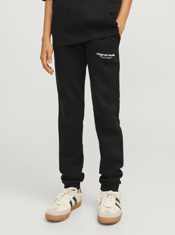 JACK & JONES Junior Sweatbroek "Gordon" zwart