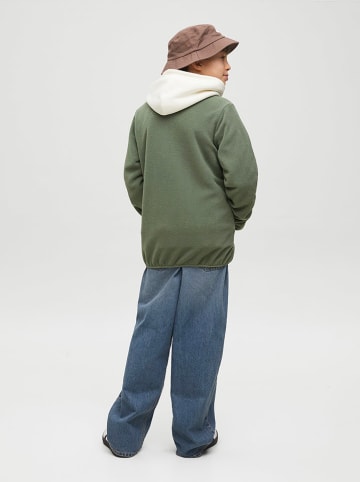 JACK & JONES Junior Kurtka polarowa "Theo" w kolorze khaki
