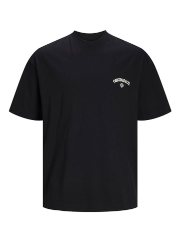 JACK & JONES Junior Koszulka "Santorini" w kolorze czarnym