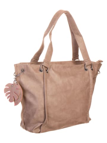 Fritzi aus Preußen Shopper "Joshi01" in Hellbraun - (L)54 x (H)33,5 x (T)12,5 cm