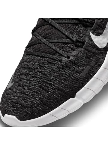 Nike Buty "Free run 5.0" w kolorze czarnym do biegania