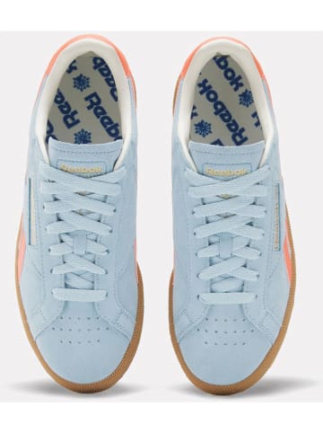 Reebok Leder-Sneakers "Club C Grounds" in Hellblau
