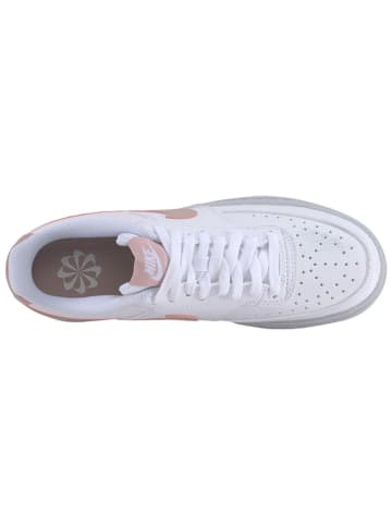 Nike Sneakers "Court vision low next nature" in Weiß/ Rosa