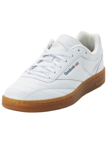 Reebok Leder-Sneakers "Club C Terrace" in Weiß