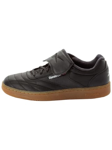 Reebok Leder-Sneakers "Club C Terrace" in Schwarz/ Grau