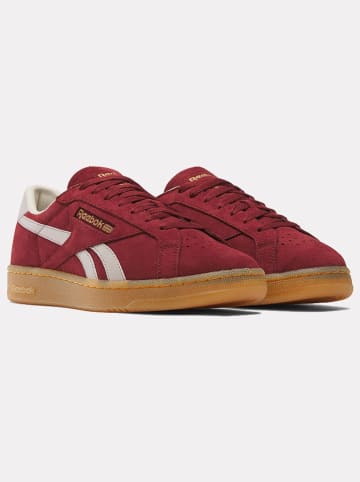 Reebok Leder-Sneakers "Club C Grounds" in Rot
