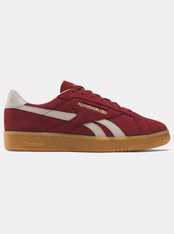 Reebok Leder-Sneakers "Club C Grounds" in Rot