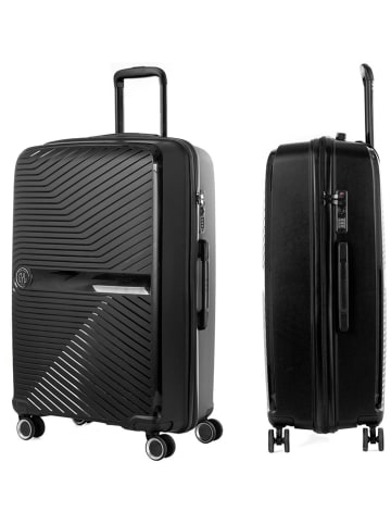 GYL Hardcase-Trolley in Schwarz - (B)42 x (H)66 x (T)26 cm