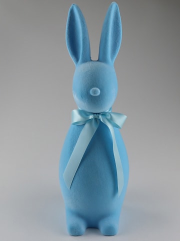 AM Design Dekofigur ''Hase'' in Blau - (H)46 x Ø 15 cm