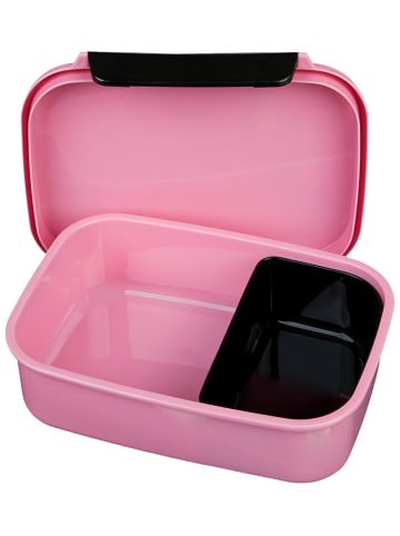 SCOOLI Brotzeitdose "Barbie" in Rosa - (B)18 x (H)13,5 x (T)6 cm