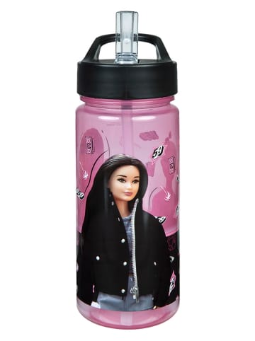 SCOOLI Trinkflasche "Aero Barbie" in Rosa - (L)19 cm - 500 ml - Ø 7 cm