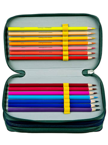 SCOOLI Gefülltes Federmäppchen "Harry Potter" in Grau - (B)12 x (H)19 cm