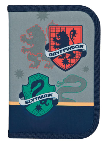 SCOOLI Gefülltes Federmäppchen "Harry Potter" in Grau - (B)14 x (H)20 cm