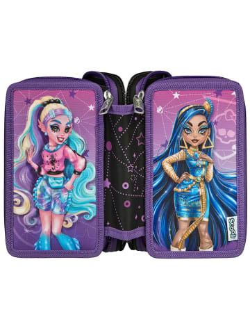 SCOOLI Gefülltes Federmäppchen "Monster High" in Lila