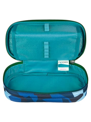 neoxx Schlamperetui "Jump" in Blau - (B)22,5 x (H)10,5 cm