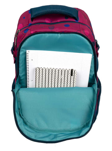 neoxx Rucksack "Active" in Lila - (L)24 x (B)31 x (H)45,5 cm