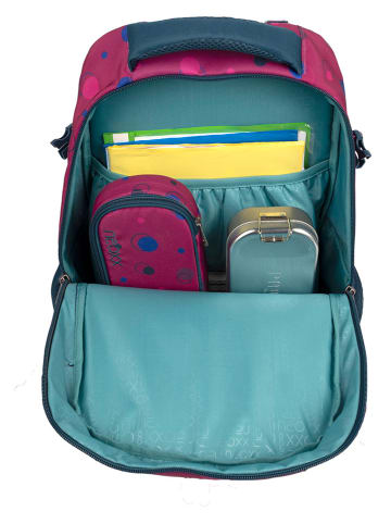 neoxx Rucksack "Active" in Lila - (L)24 x (B)31 x (H)45,5 cm