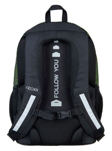 neoxx Rucksack "Flow" in Grün - 20 l