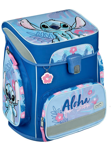 SCOOLI 5tlg. Schulranzen-Set "EasyFit Lilo & Stitch" in Blau