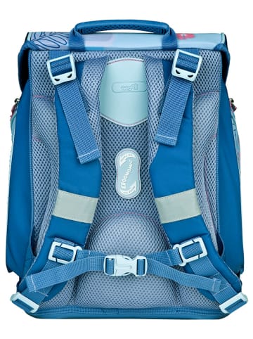 SCOOLI 5tlg. Schulranzen-Set "EasyFit Lilo & Stitch" in Blau