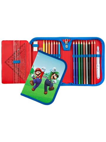 SCOOLI Gefülltes Federmäppchen "Super Mario" in Bunt