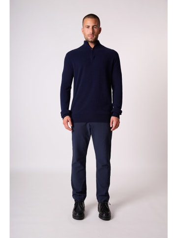 Perfect Cashmere Kasjmieren trui "Greg" donkerblauw