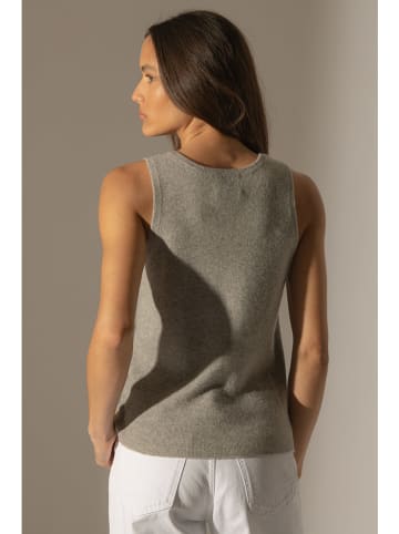 Perfect Cashmere Kasjmieren top "Vanesia" grijs